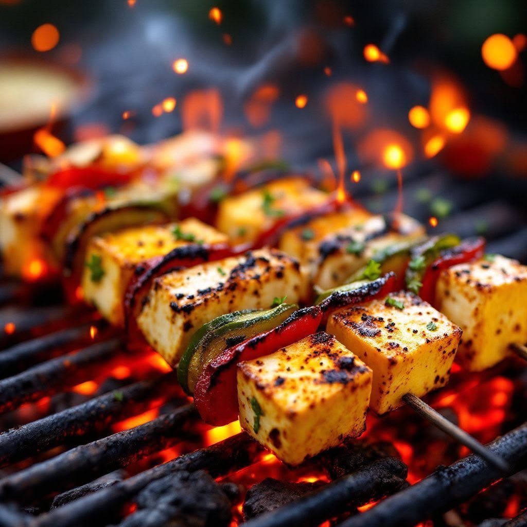 Burn BBQ setup