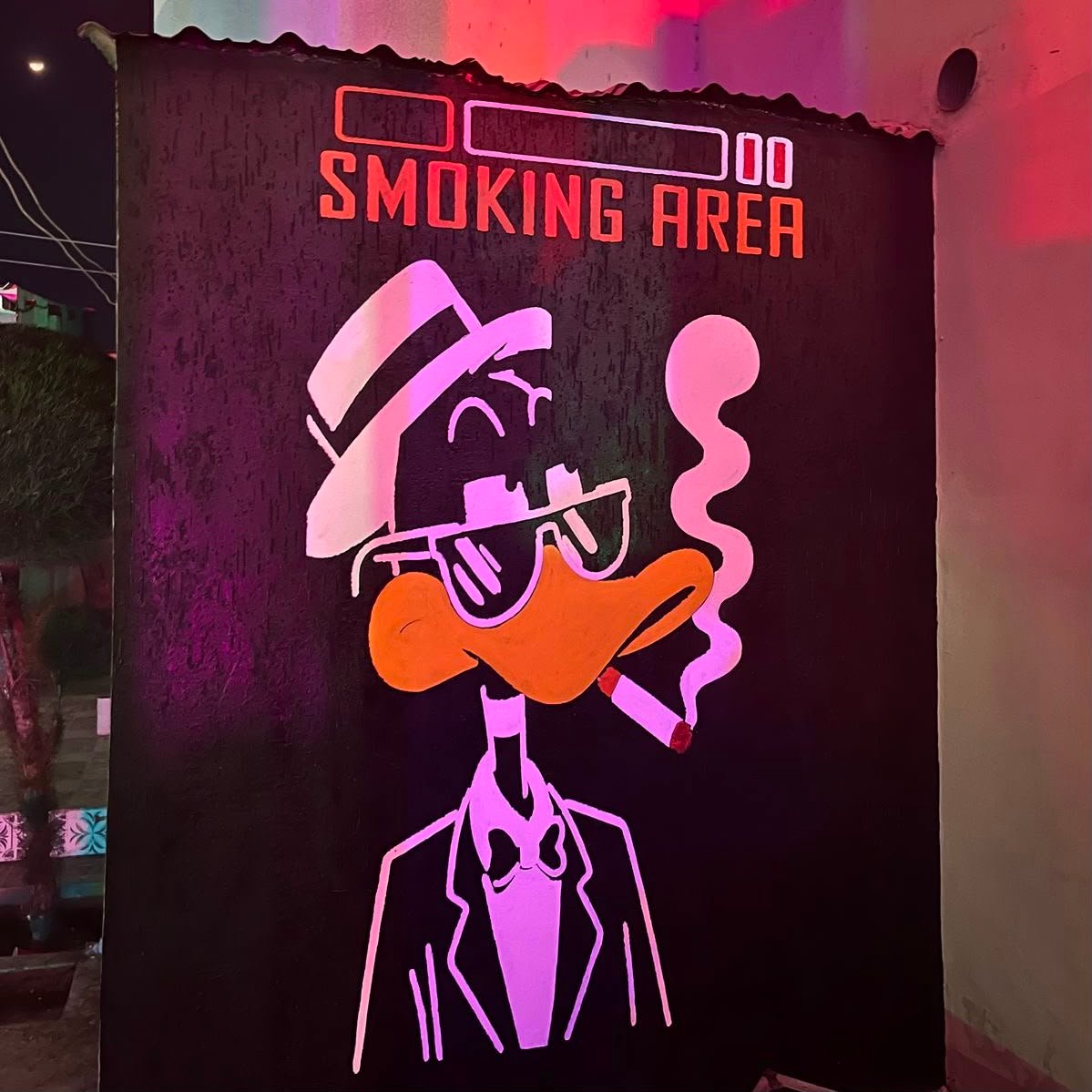 Smoking zone